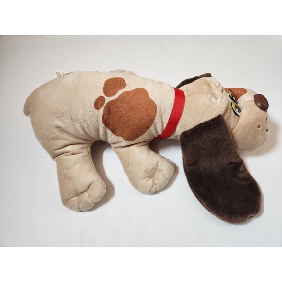 Pound Puppies brown spotted dog stuffed animal Basic Fun Inc - Picture 6 of 9